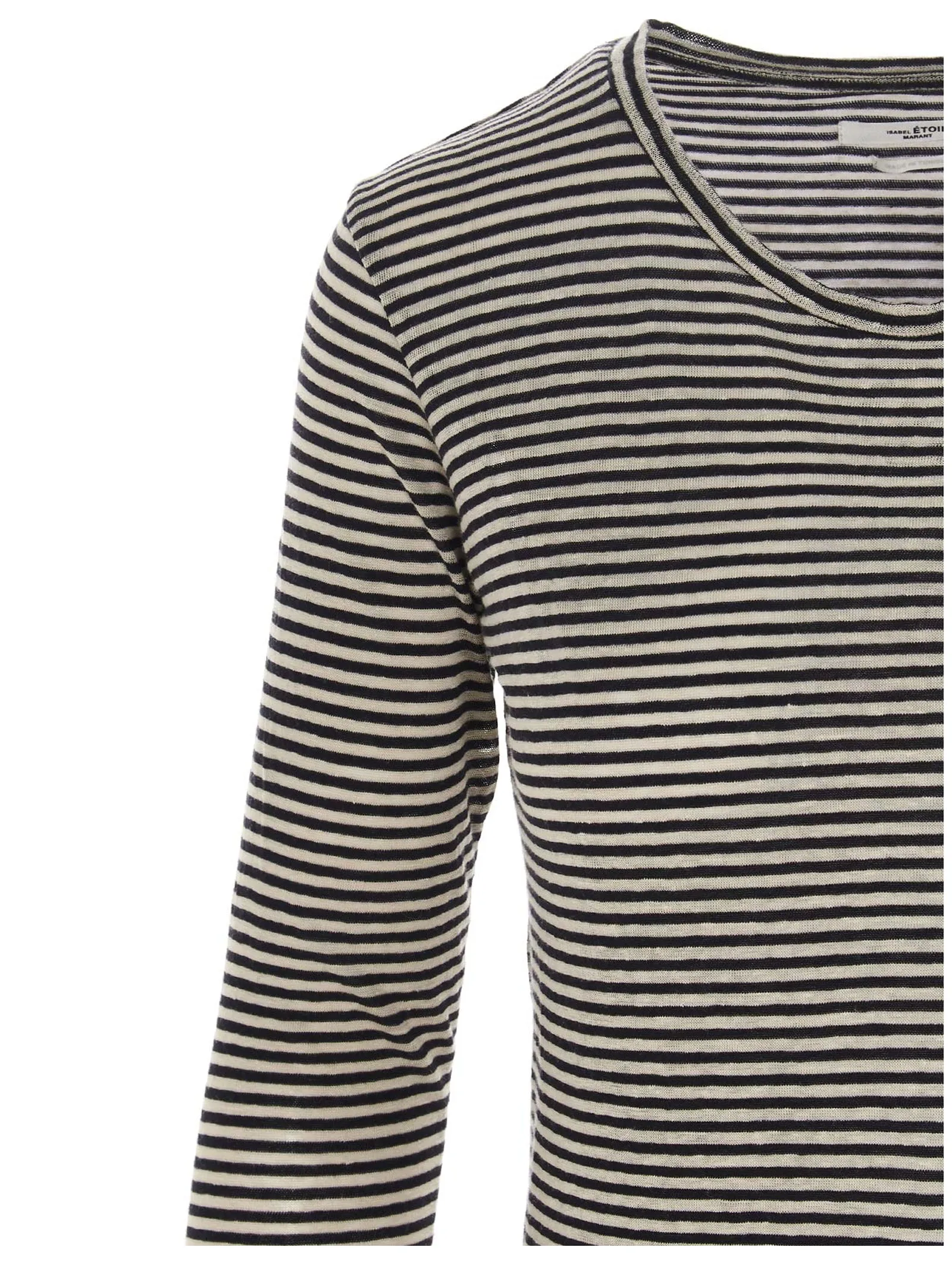 Isabel Marant toile Striped Crewneck Top