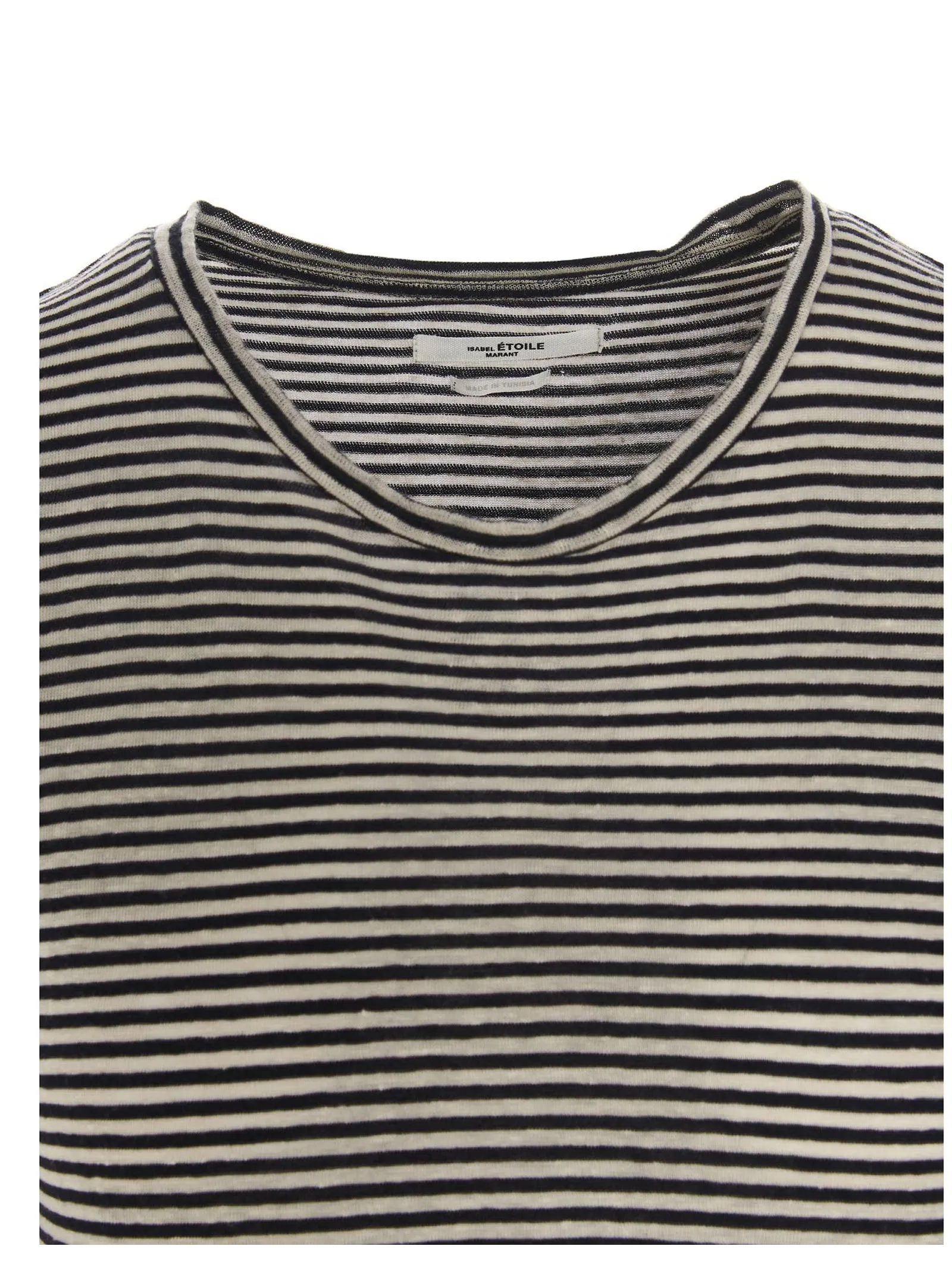 Isabel Marant toile Striped Crewneck Top