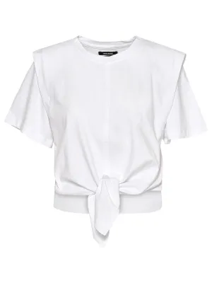 Isabel Marant Waist-Tie Crewneck T-Shirt