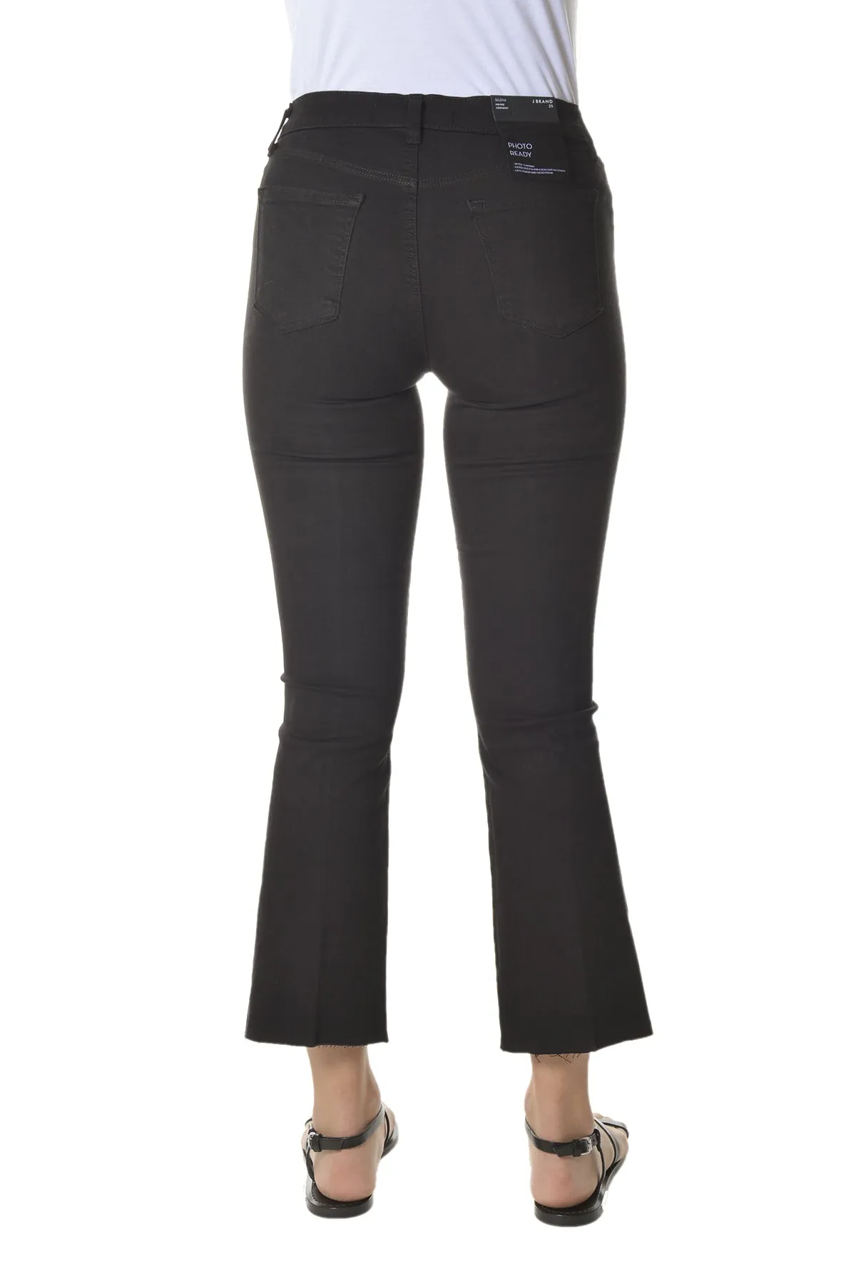 J Brand Selena Cropped Flared Jeans