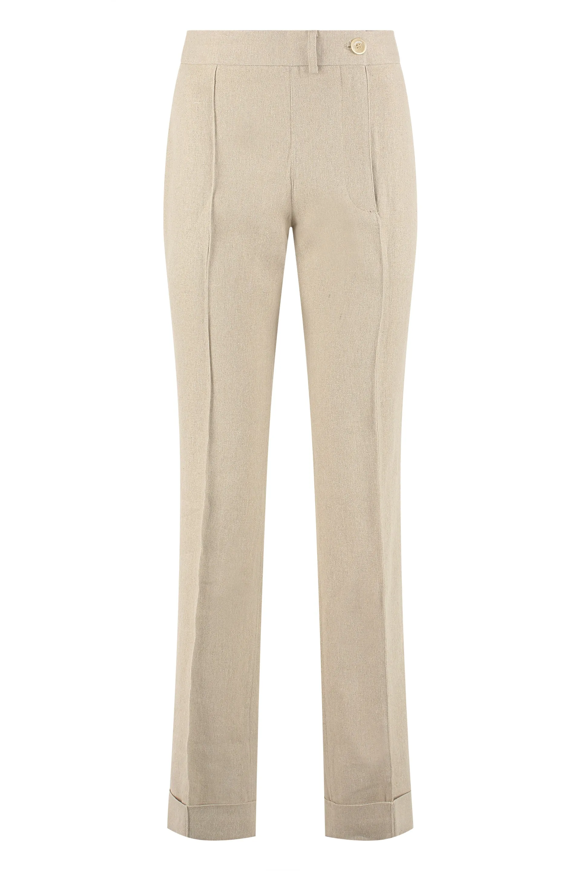 Jacquemus Pressed Crease Flared Trousers