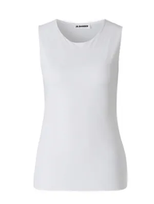 Jil Sander Basic Crewneck Tank Top
