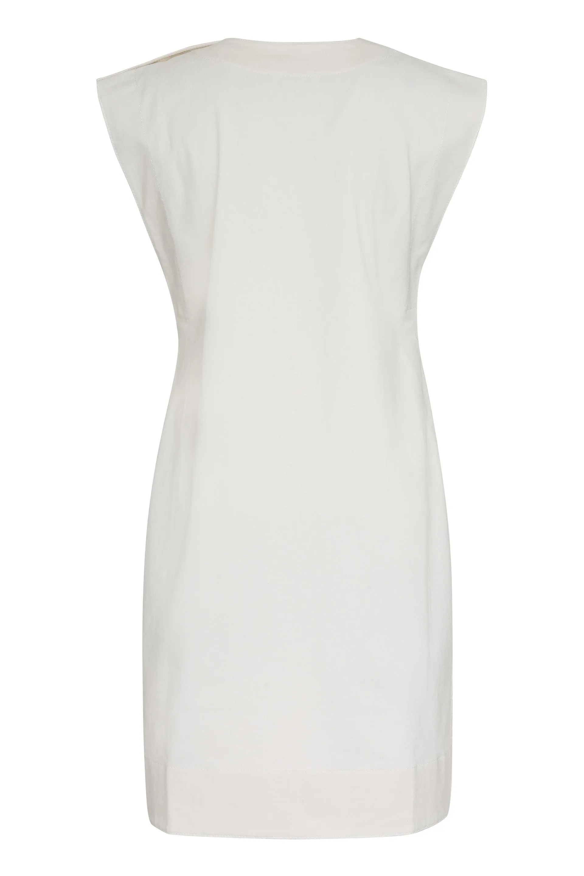 Jil Sander Button Embellished Longline T-Shirt