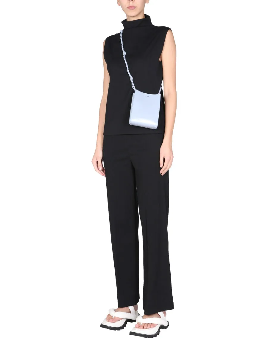 Jil Sander High Neck Sleeveless Top