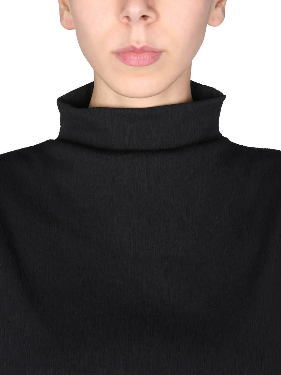 Jil Sander High Neck Sleeveless Top