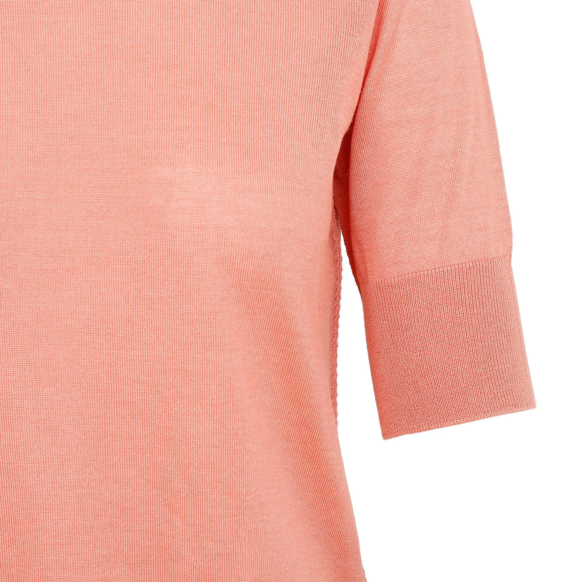 Jil Sander Ribbed-Trim Crewneck Knitted Top