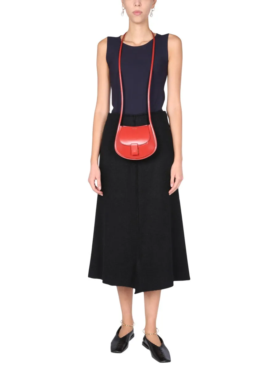 Jil Sander Seam-Detailed Midi Skirt