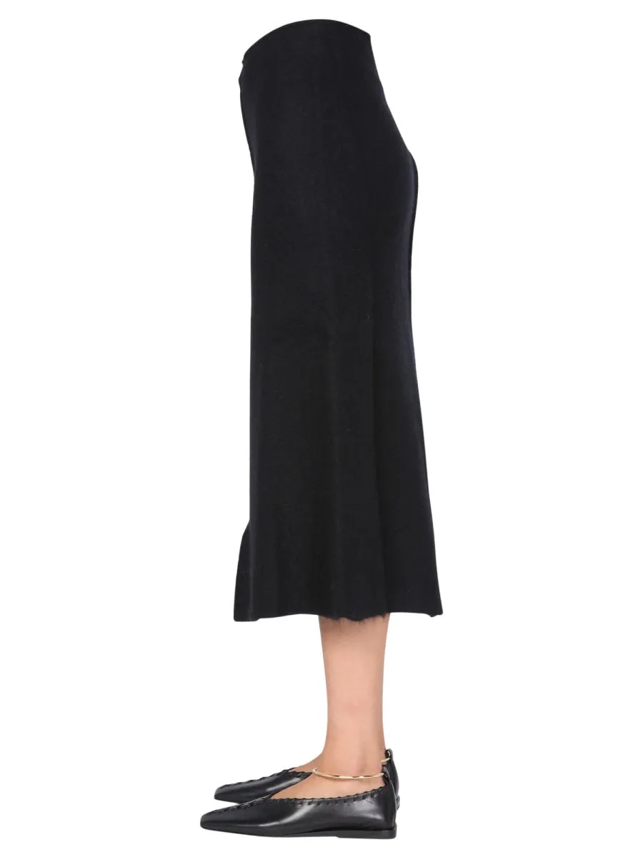 Jil Sander Seam-Detailed Midi Skirt