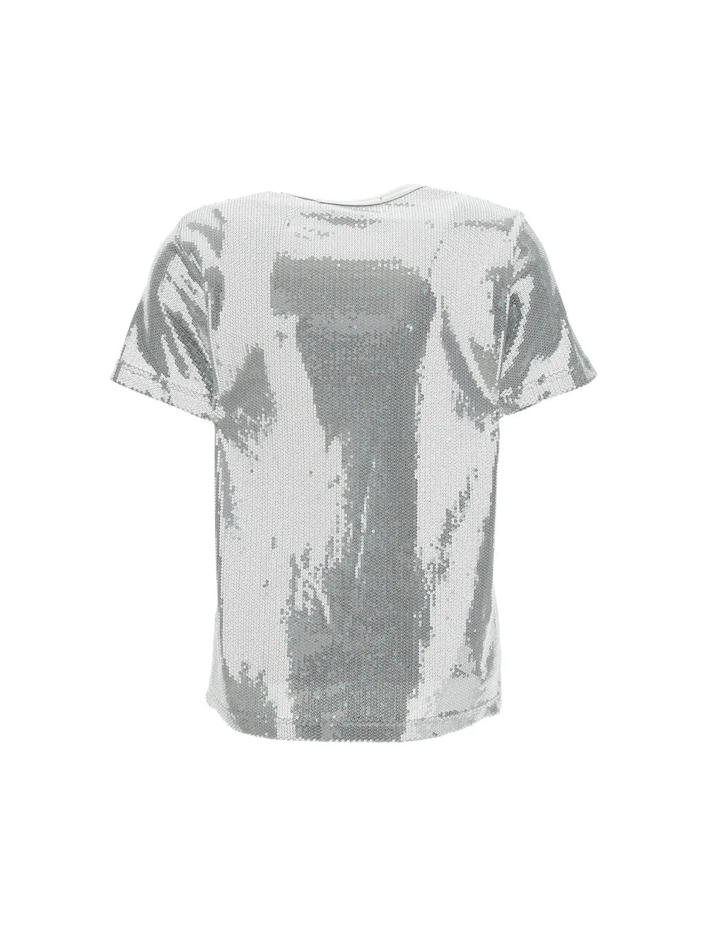 Junya Watanabe Sequin-Embellished Metallic T-Shirt