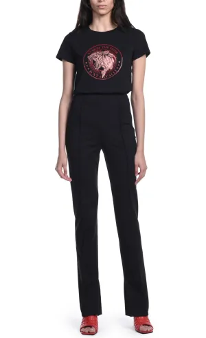 Just Cavalli Graphic Print Crewneck T-Shirt