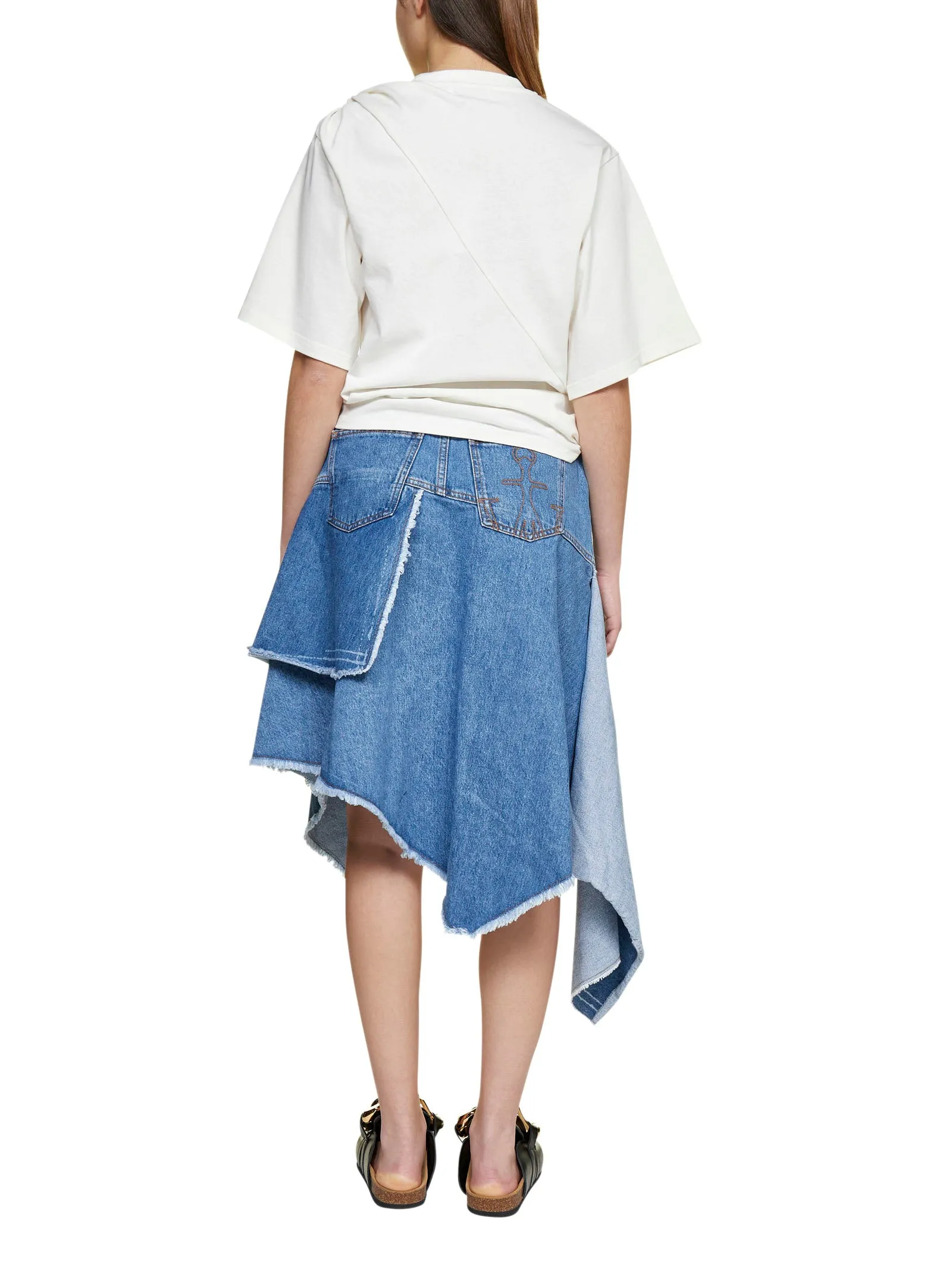 JW Anderson Side Tie Crewneck Top