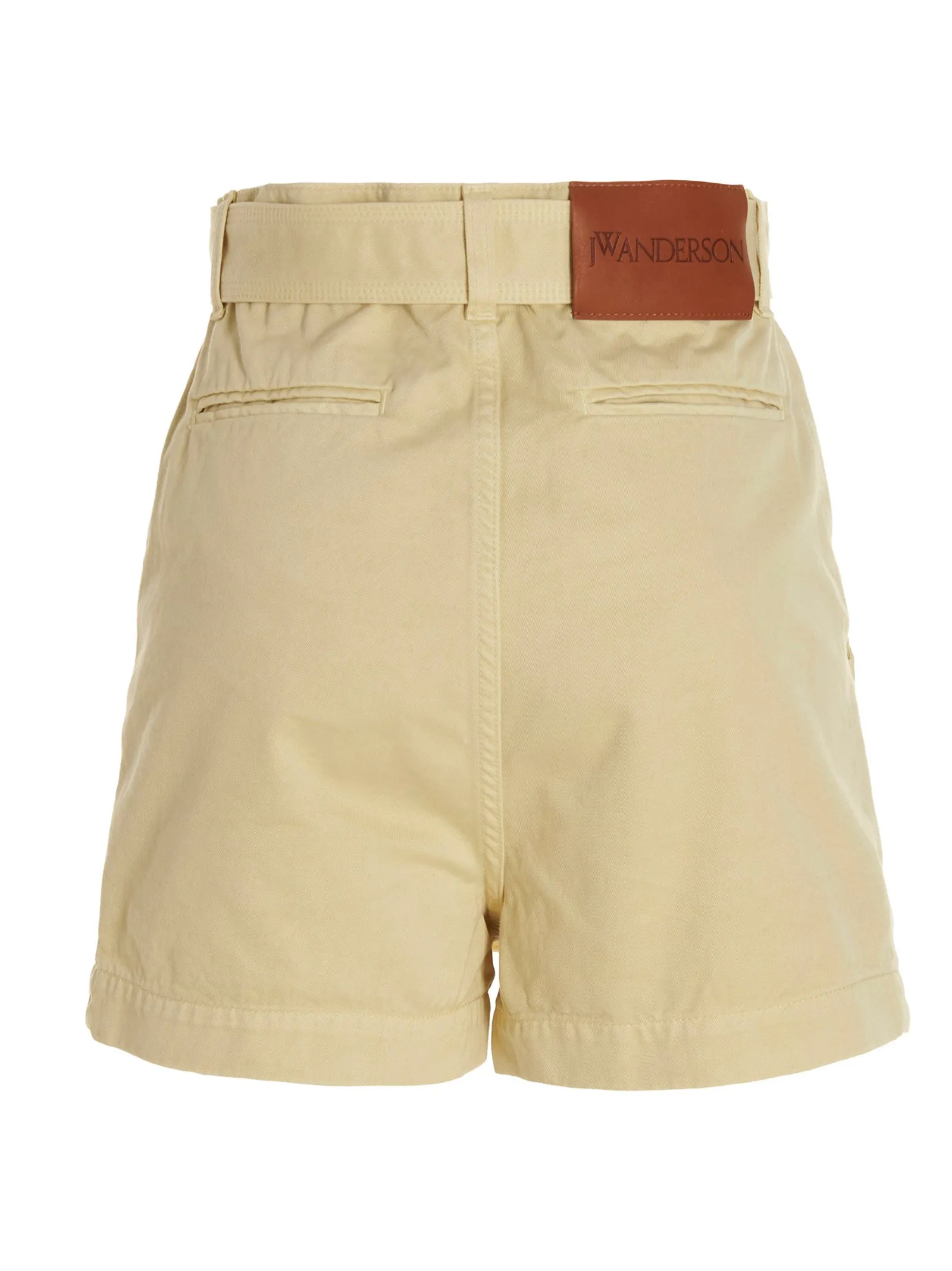 JW Anderson Strawberry-Printed Belted Shorts