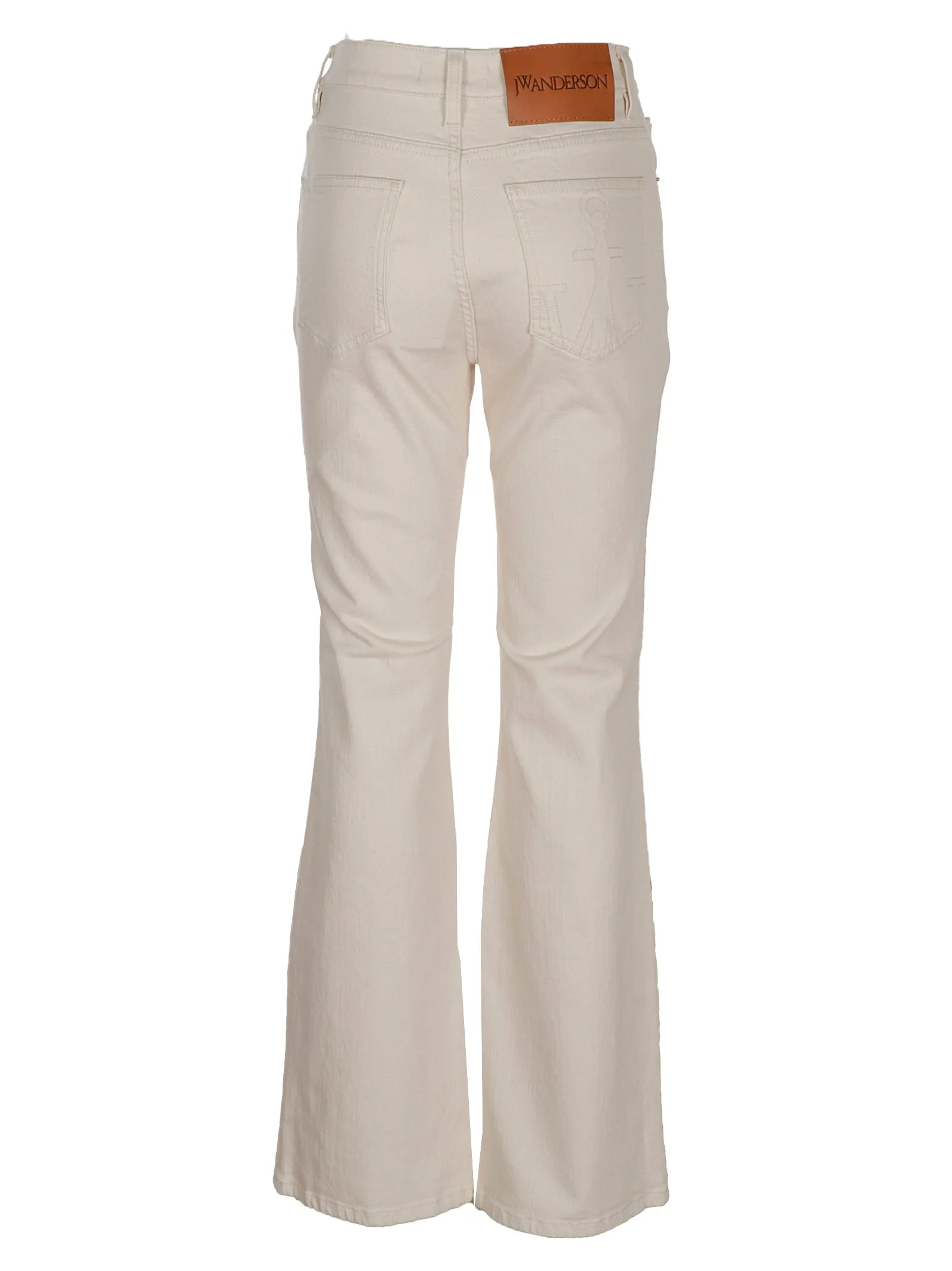 JW Anderson Strawberry Printed Bootcut Jeans