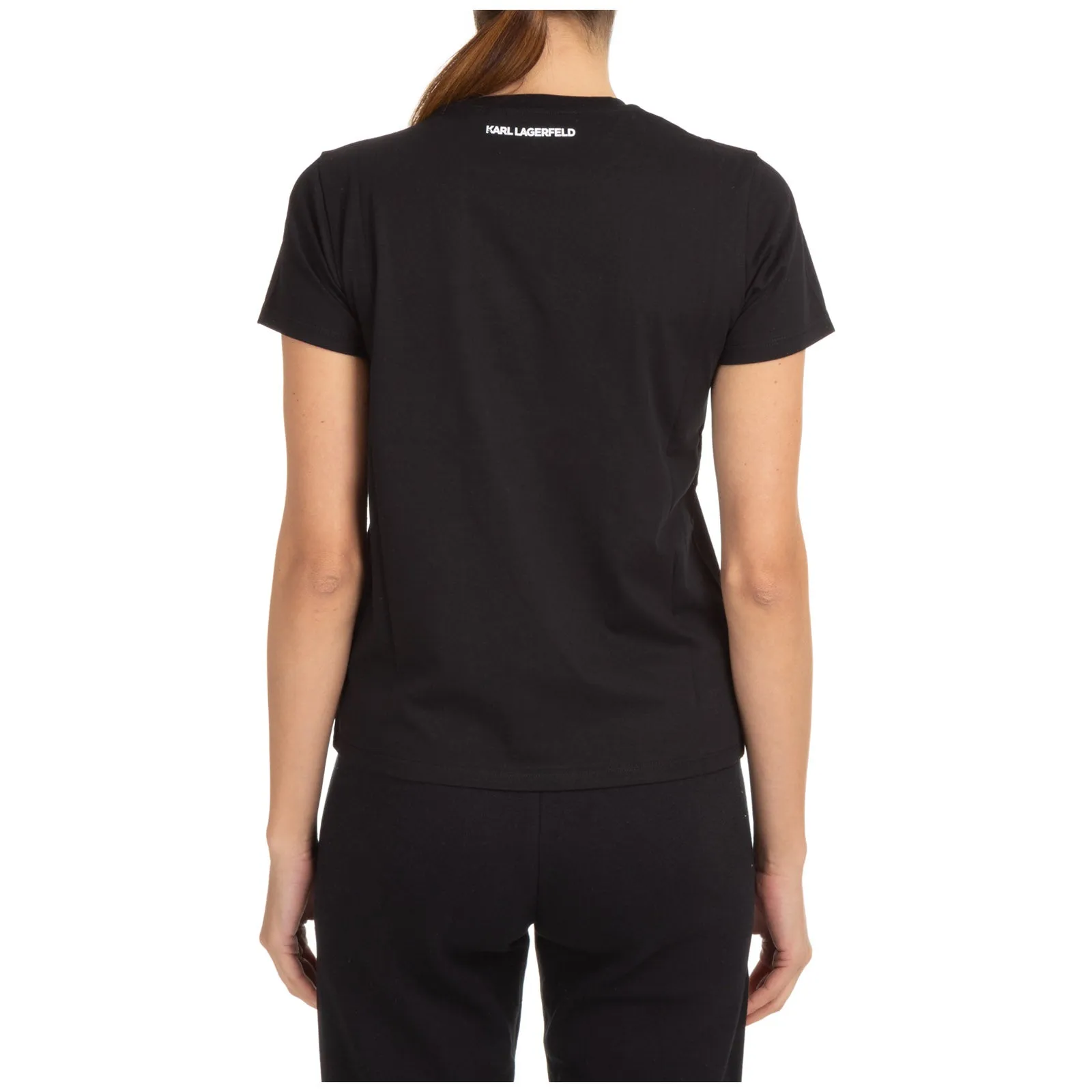 Karl Lagerfeld Ikonik Choupette Printed T-Shirt