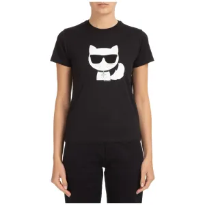 Karl Lagerfeld Ikonik Choupette Printed T-Shirt