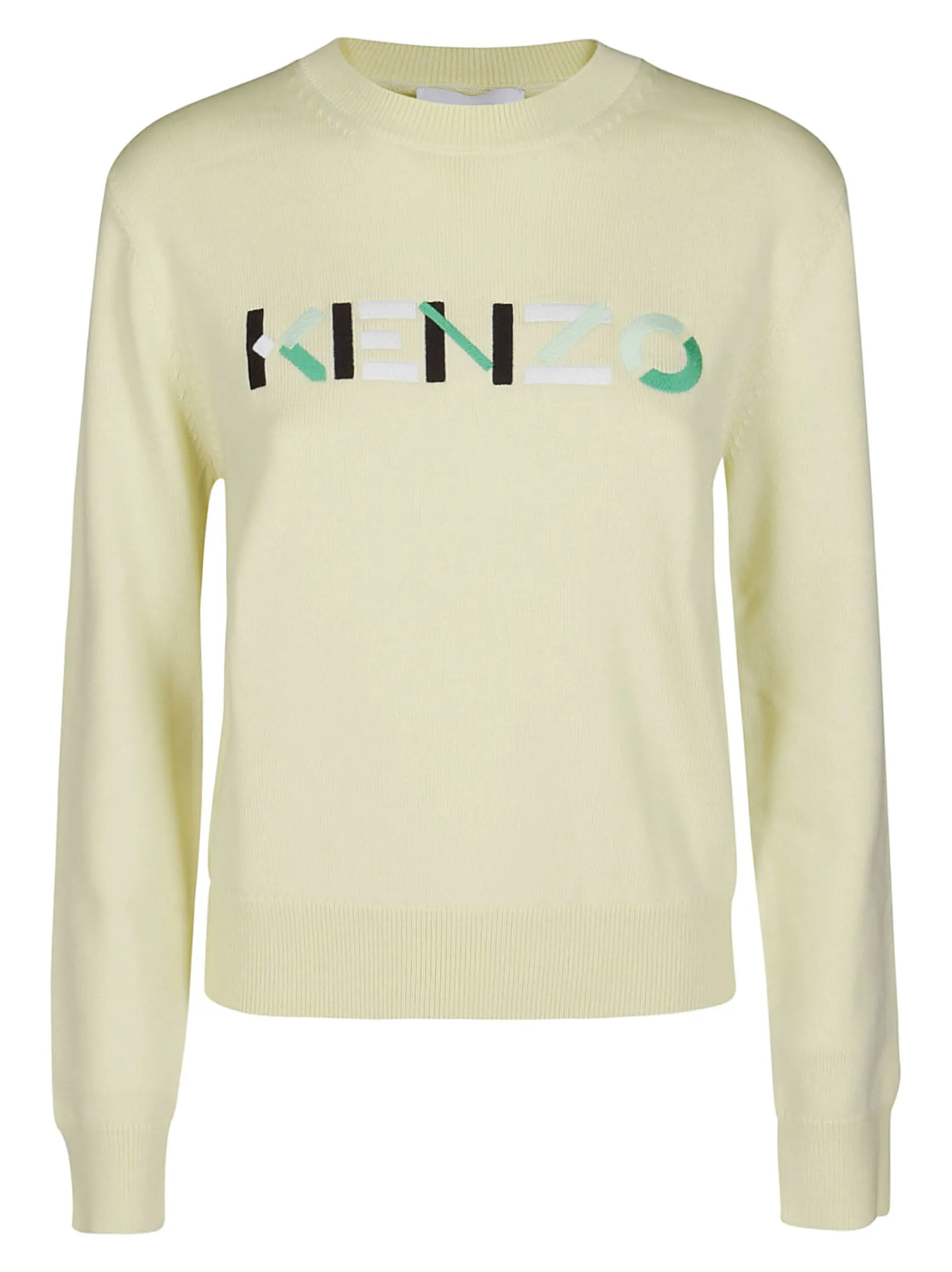 Kenzo Logo Embroidered Knit Jumper