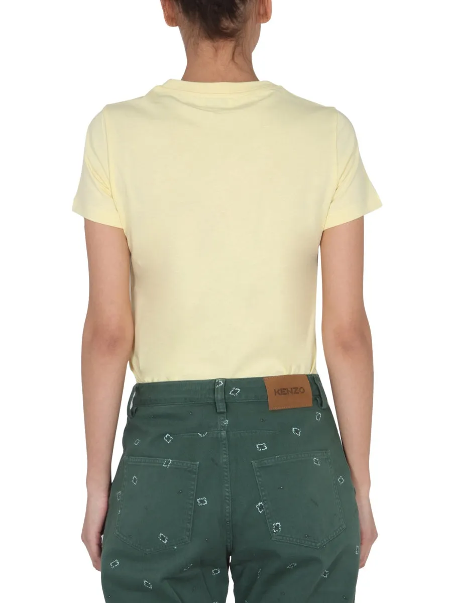 Kenzo Tiger Patch Crewneck T-Shirt