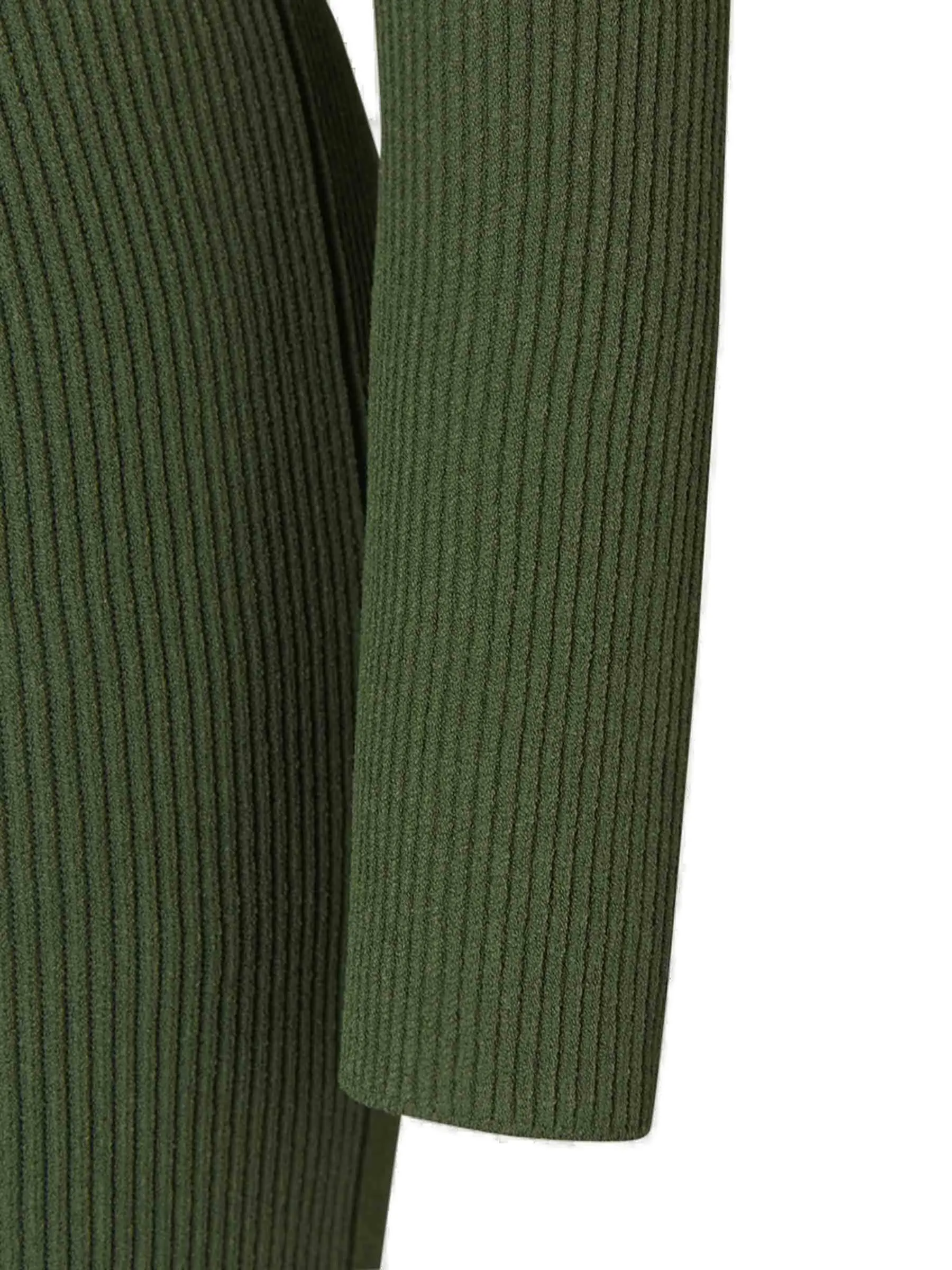 Khaite Alessandra Ribbed Knit Midi Dress