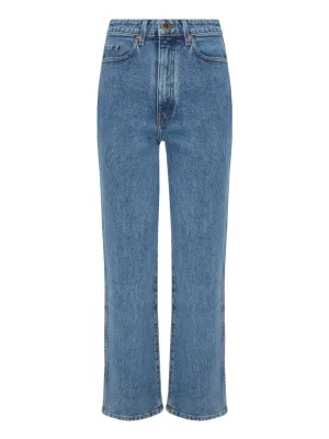 Khaite Argail Straight-Leg Jeans