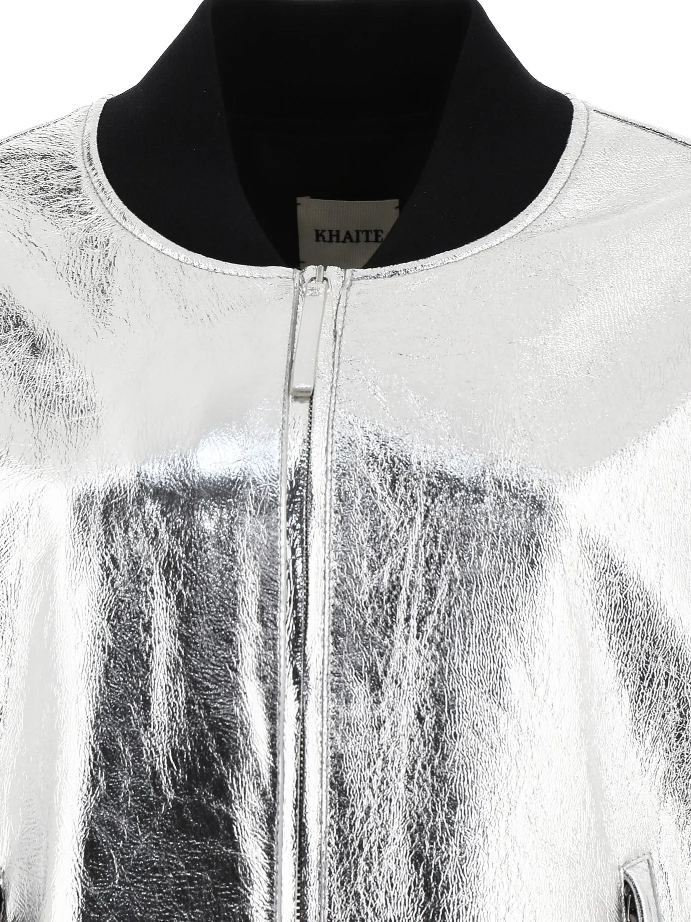 Khaite Cici Zip-Up Long Sleeved Bomber Jacket