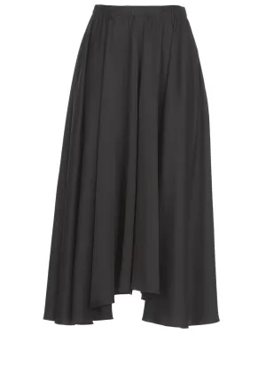 Khaite High Waist Flared Trousers