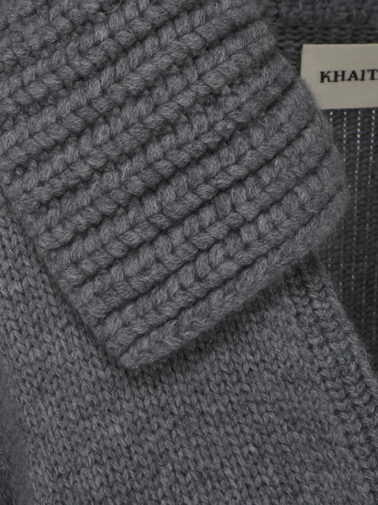 Khaite V-Neck Knit Jumper