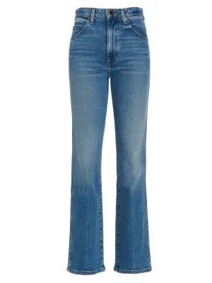 Khaite Vivian Flared Leg Jeans