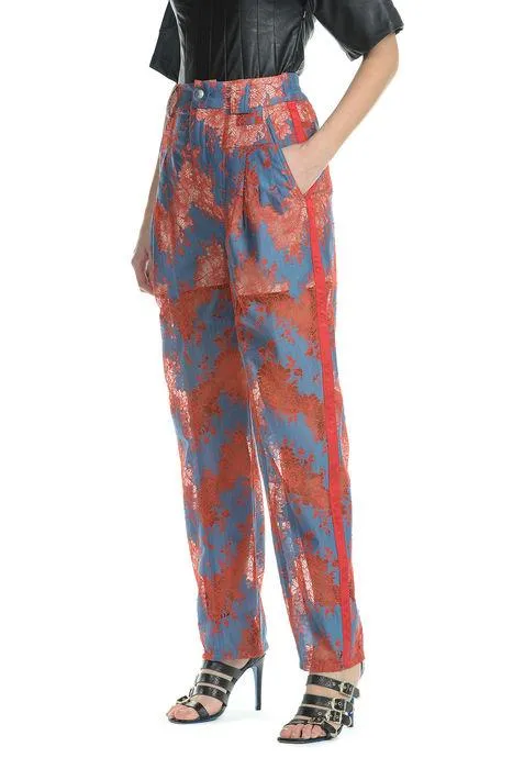 Koch Two-Toned Pleated Trousers