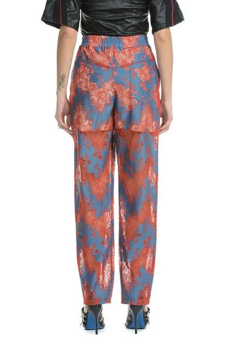 Koch Two-Toned Pleated Trousers