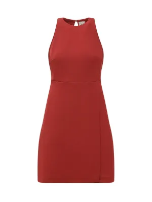 L'Autre Chose Cut-Out Detail Sleeveless Dress