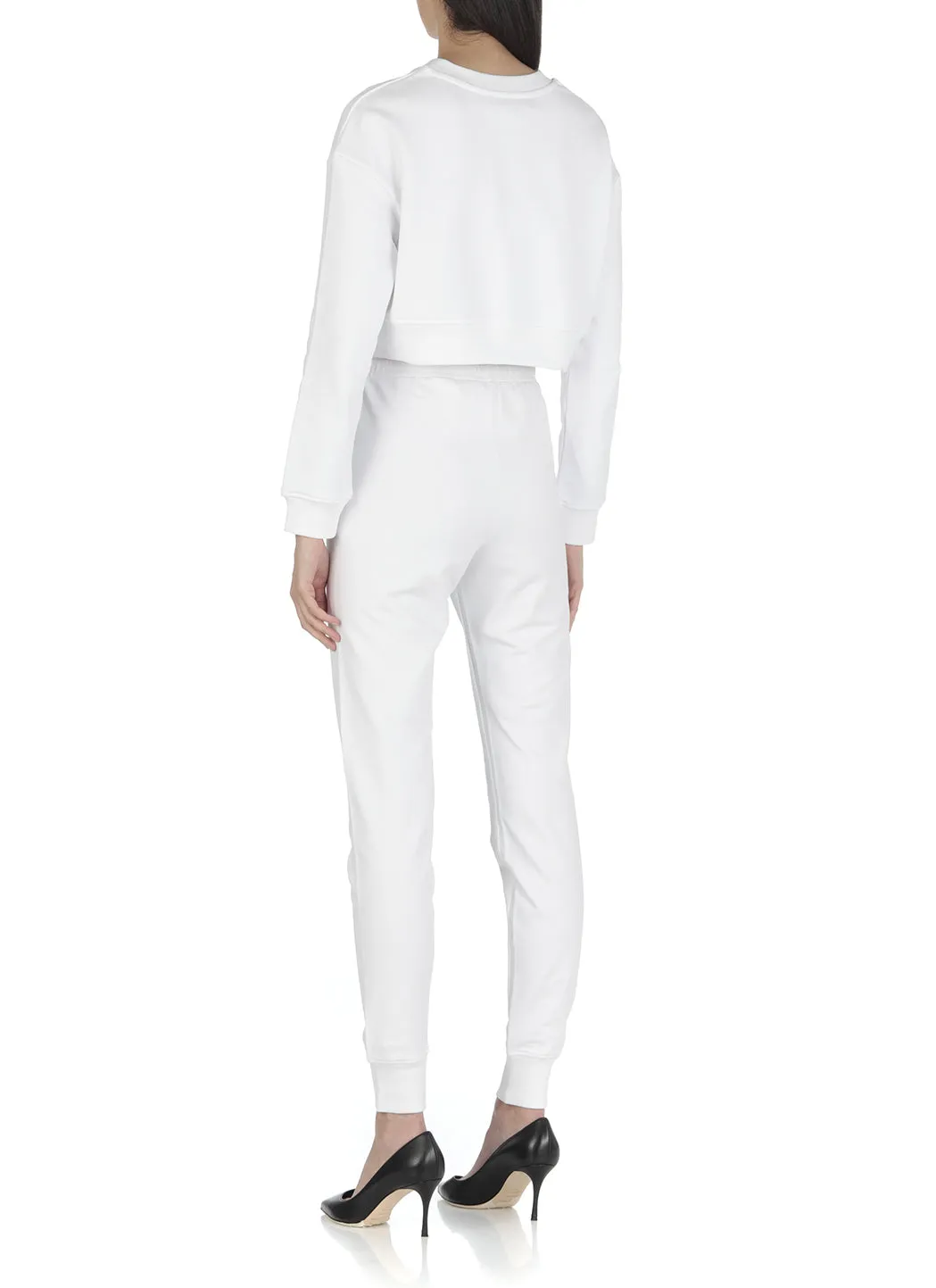 Love Moschino Mid Rise Logo Printed Joggers