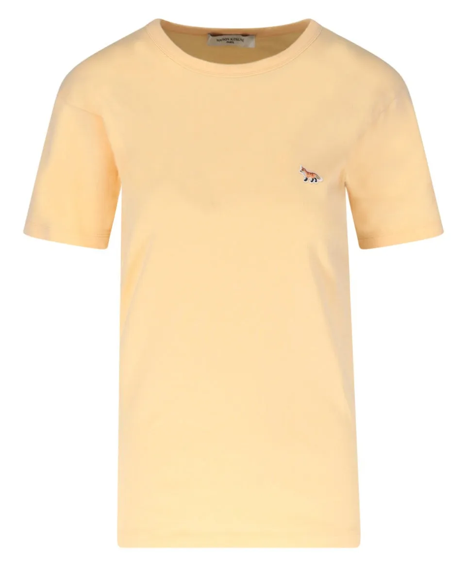 Maison Kitsun Baby Fox Patch Fitted T-Shirt