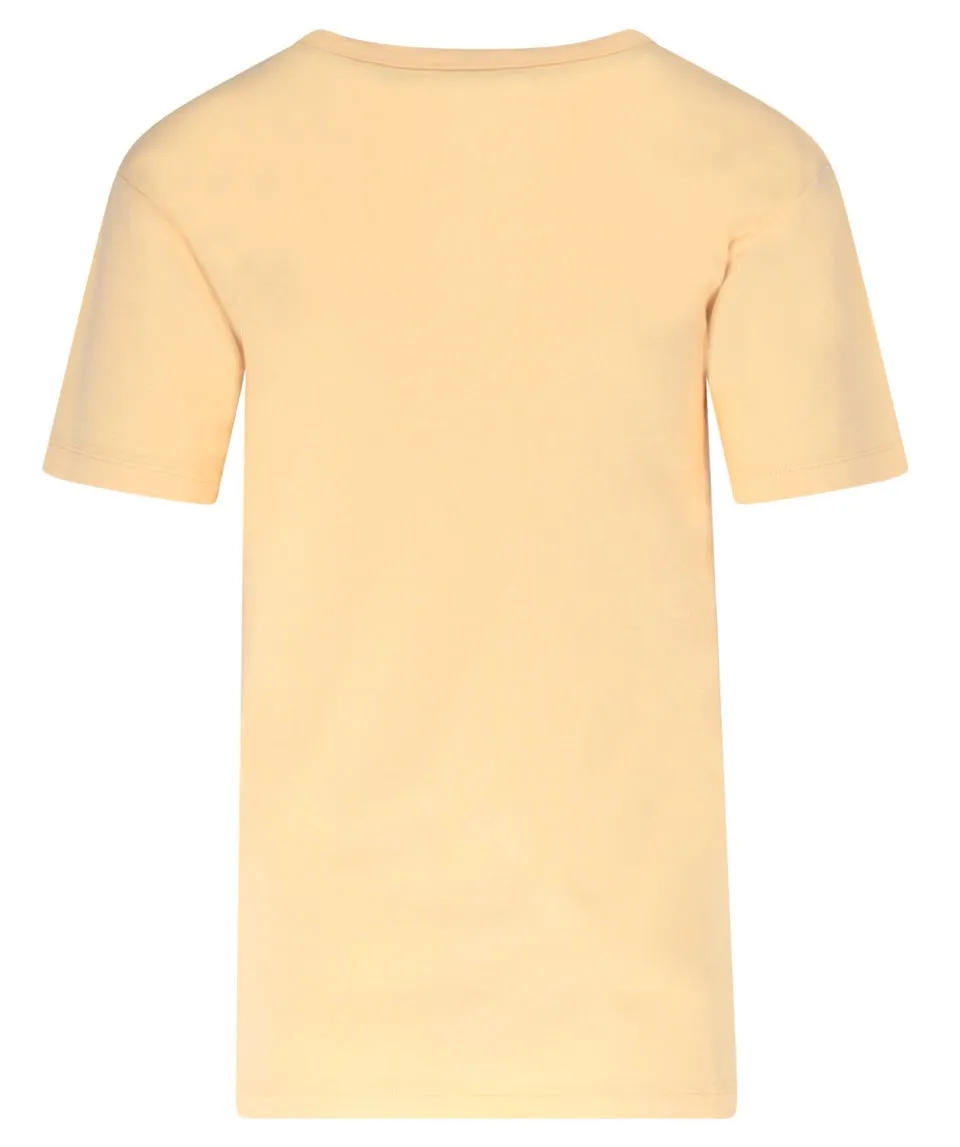 Maison Kitsun Baby Fox Patch Fitted T-Shirt