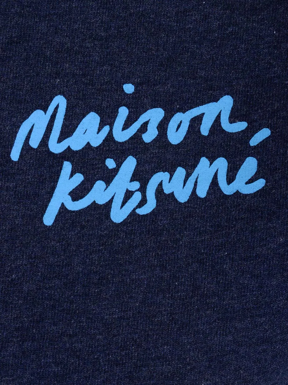 Maison Kitsun Mini Handwriting Logo Print T-Shirt