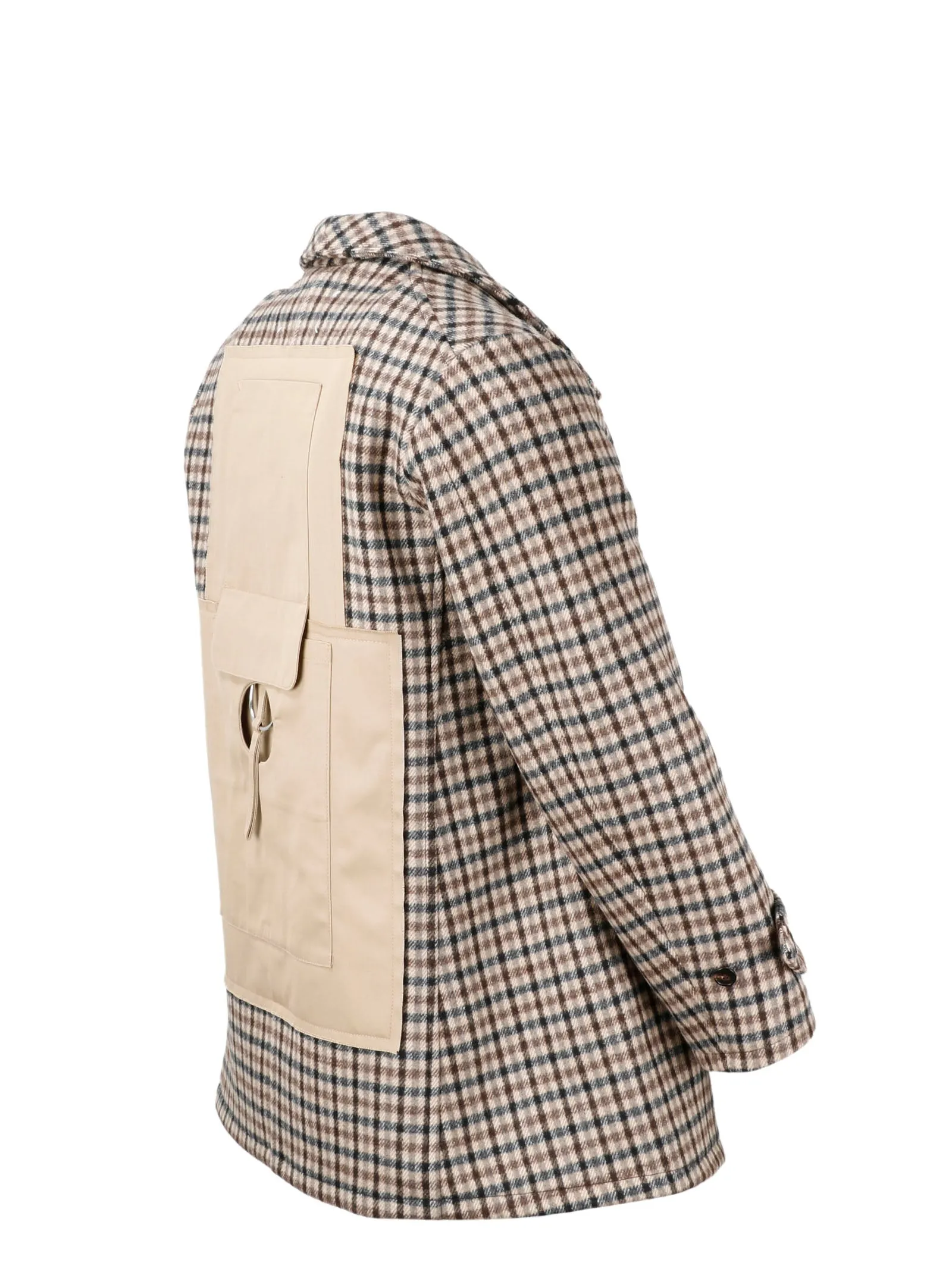 Maison Margiela Checked Double Breasted Jacket