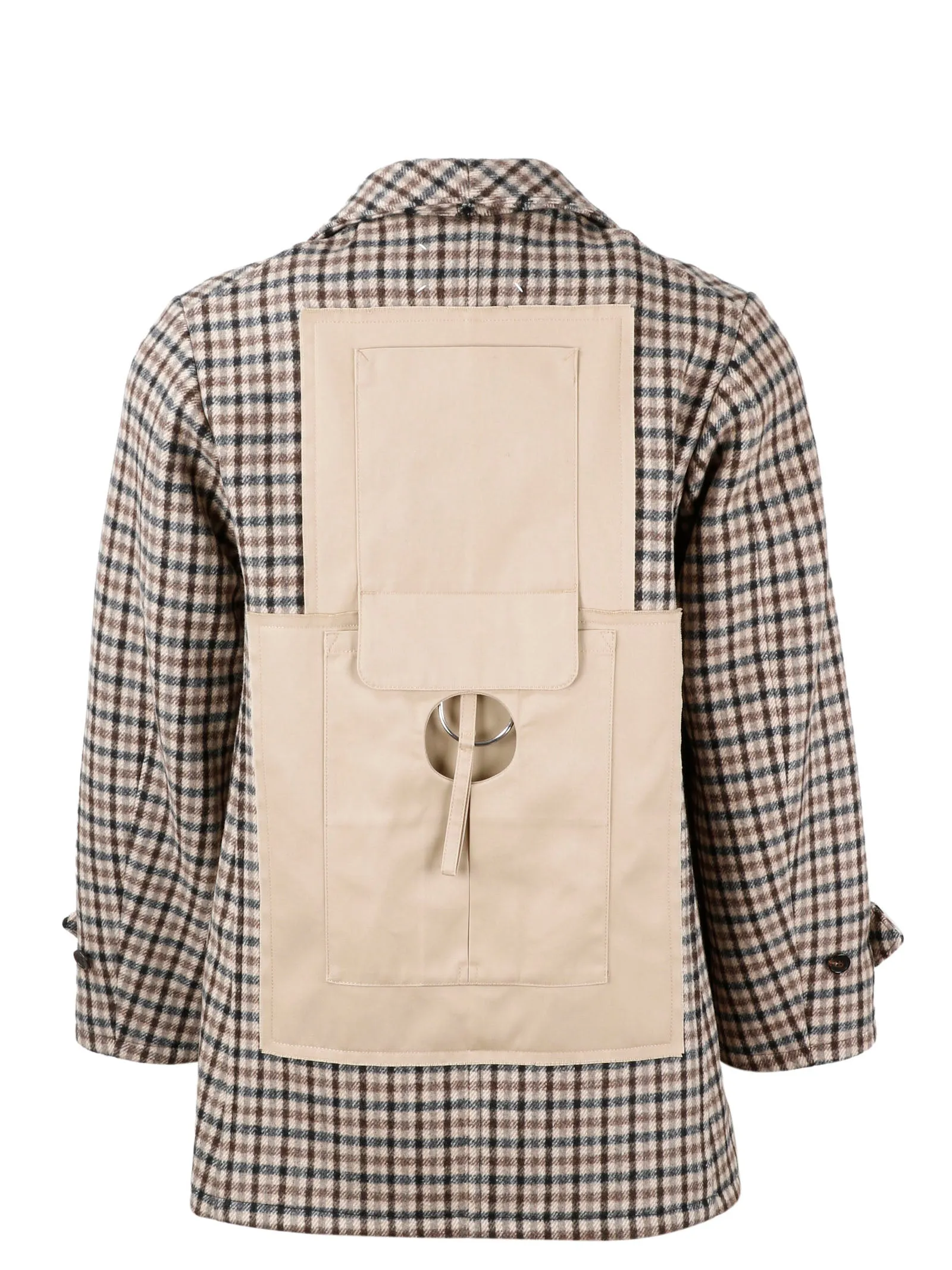 Maison Margiela Checked Double Breasted Jacket
