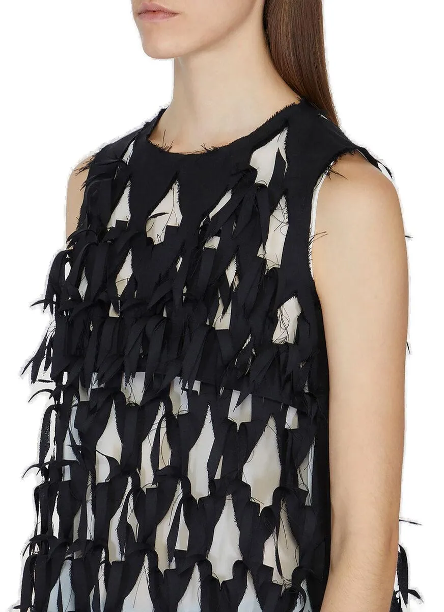 Maison Margiela Crewneck Layered Top