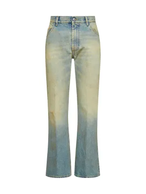 Maison Margiela Cropped Flare Jeans