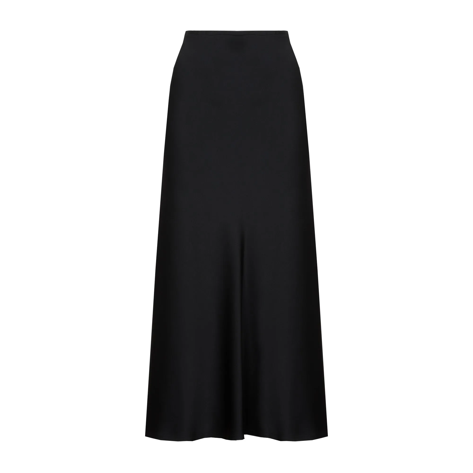 Maison Margiela High Waist Satin Midi Skirt