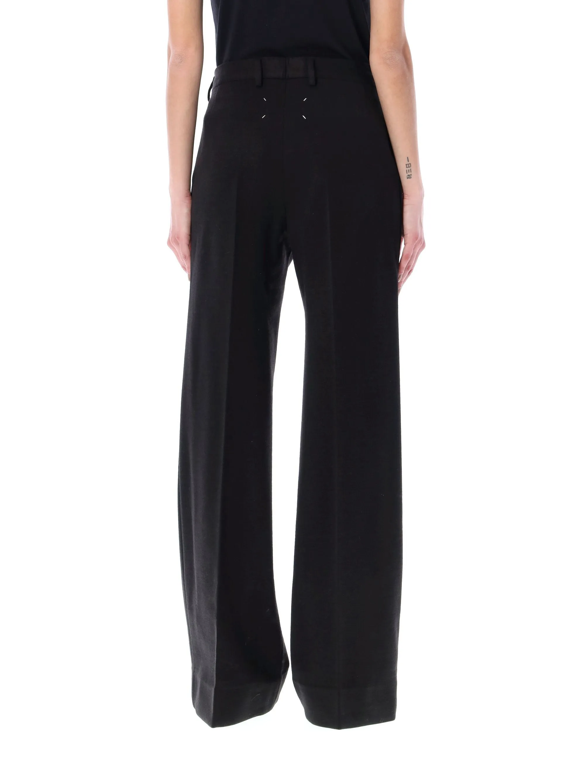 Maison Margiela High-Waisted Wide Leg Trousers