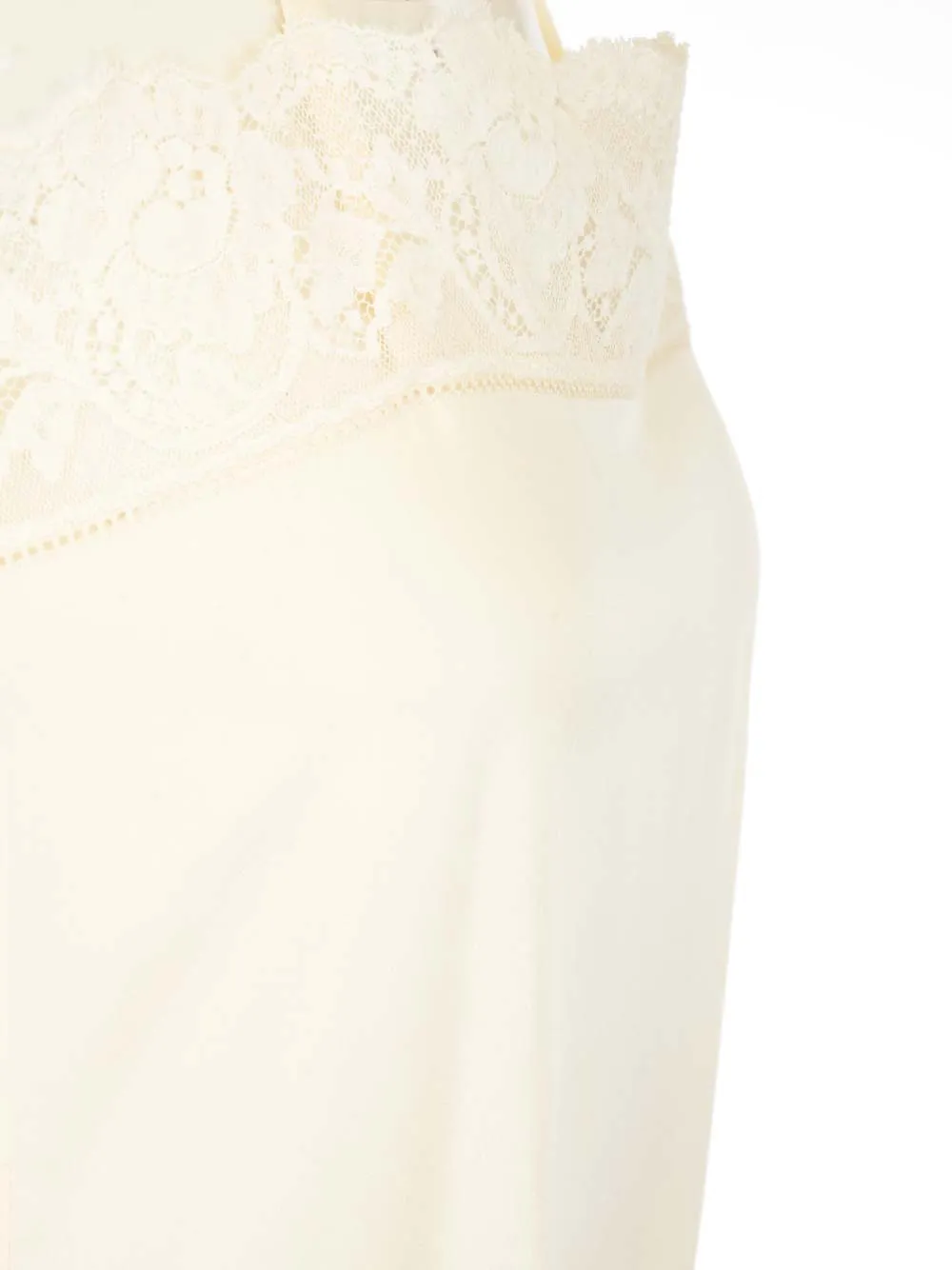 Maison Margiela Lace Spaghetti Strap Mini Dress