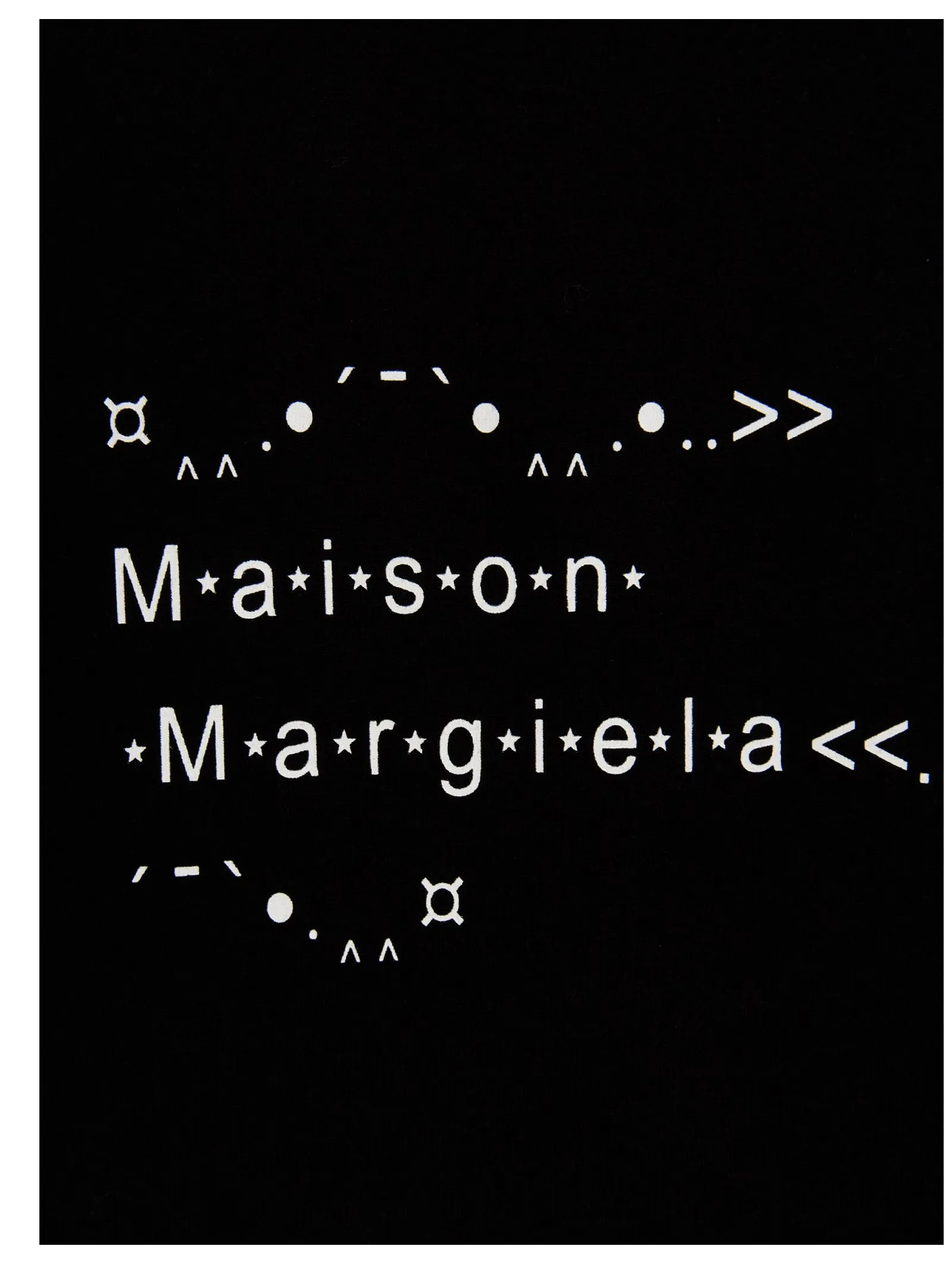 Maison Margiela Logo Printed Crewneck T-Shirt
