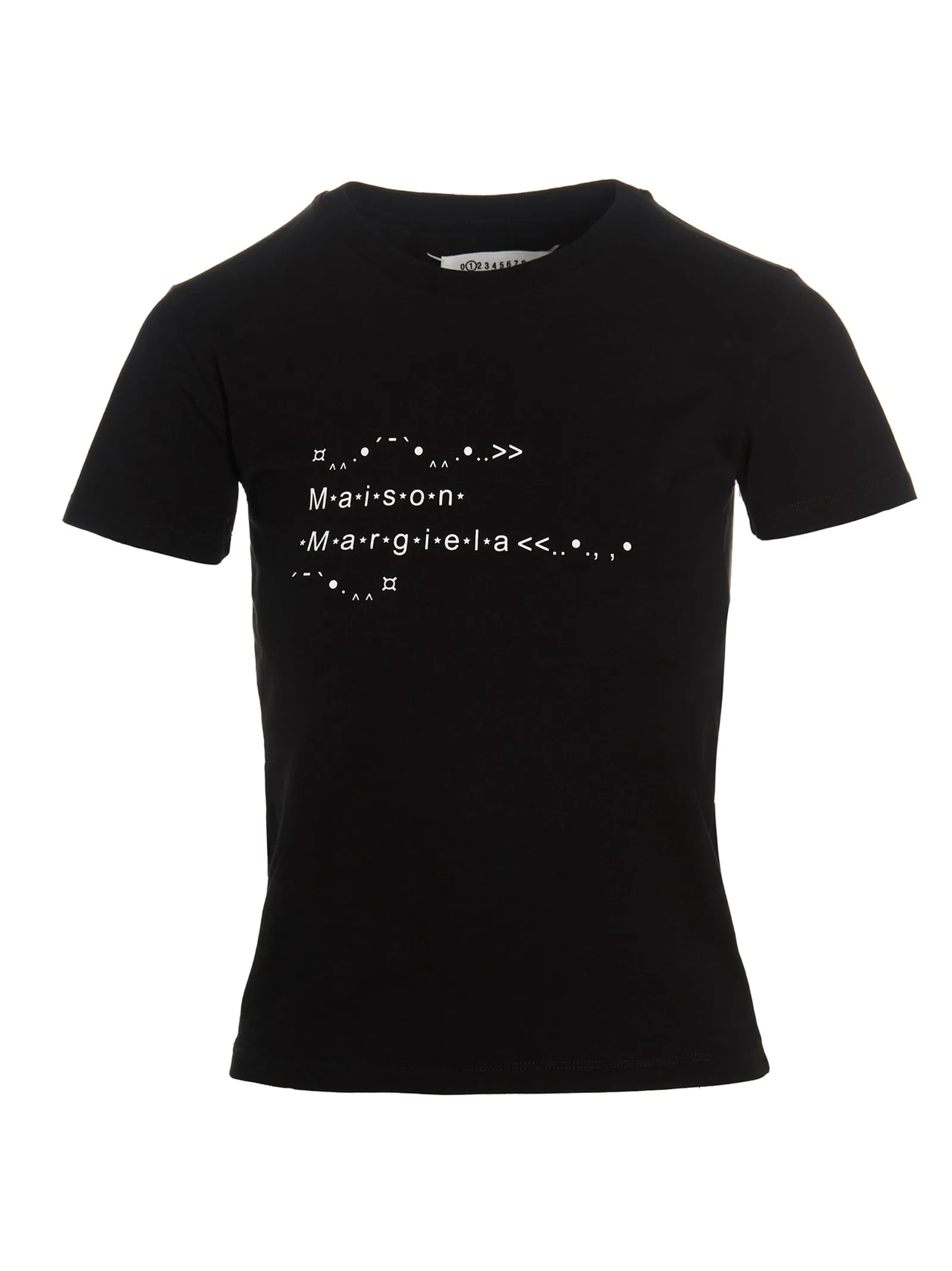 Maison Margiela Logo Printed Crewneck T-Shirt