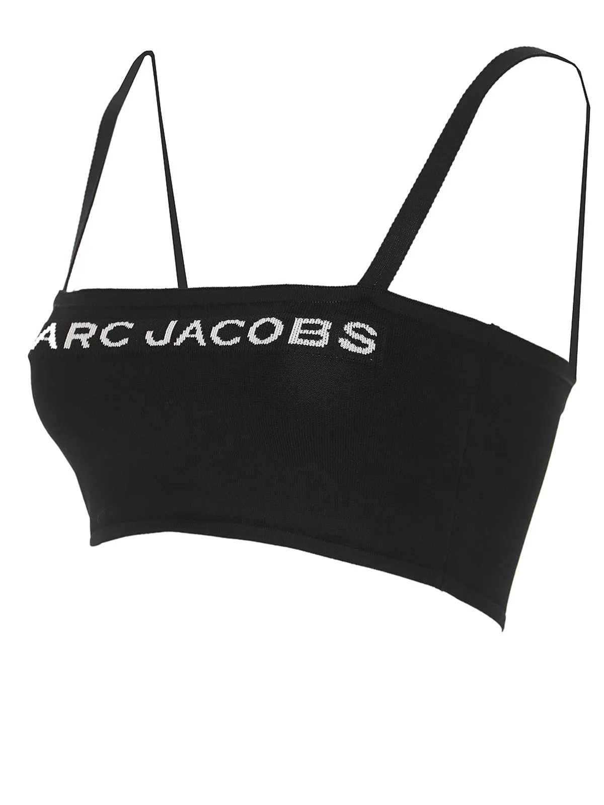 Marc Jacobs Logo Jacquard Cropped Top