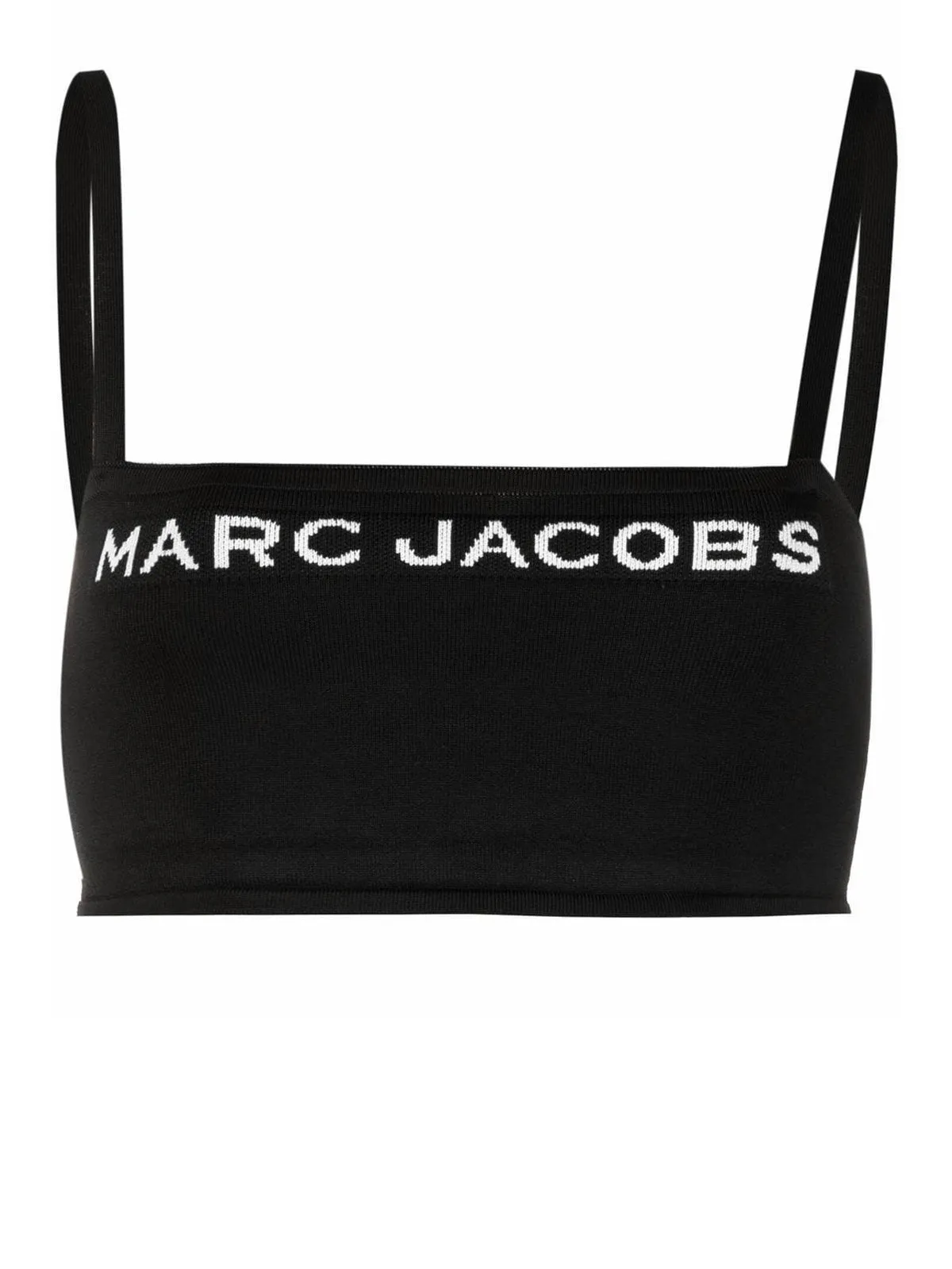 Marc Jacobs Logo Jacquard Cropped Top