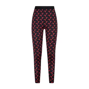 Marine Serre All-Over Crescent Print Leggings