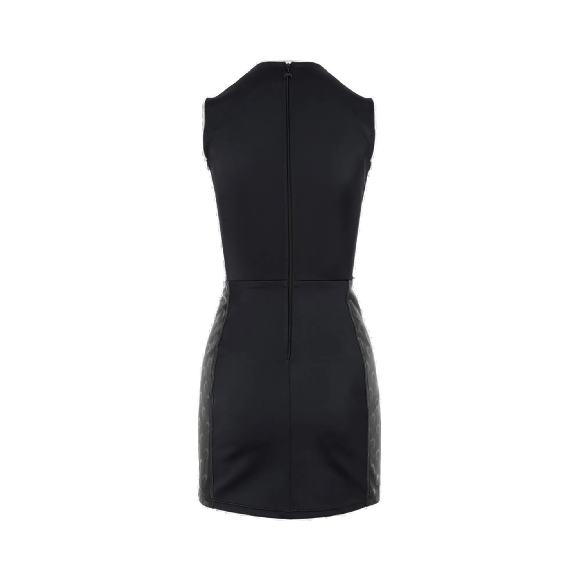Marine Serre Crescent Panelled Dress