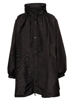 Marine Serre Crescent Print Hooded Windbreaker Jacket