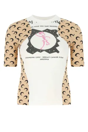 Marine Serre Moon Printed Crewneck T-Shirt
