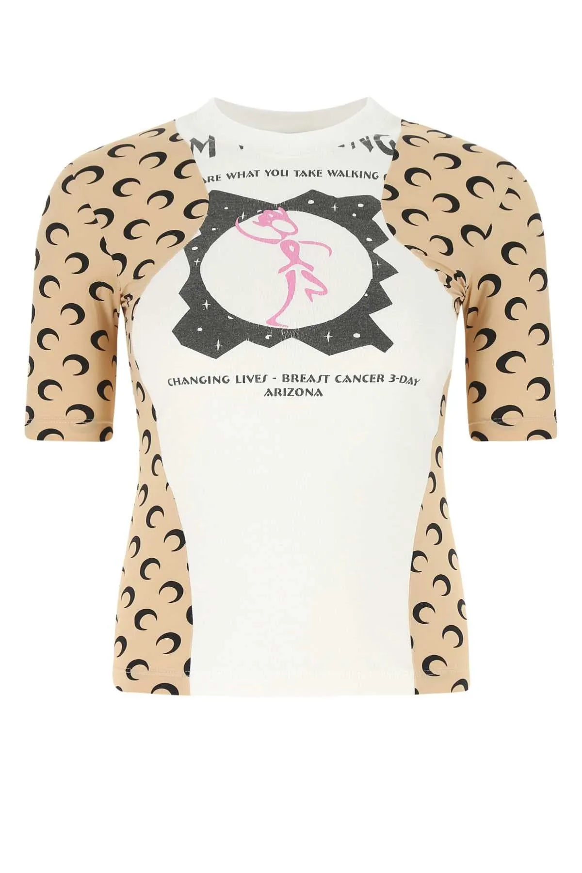 Marine Serre Moon Printed Crewneck T-Shirt